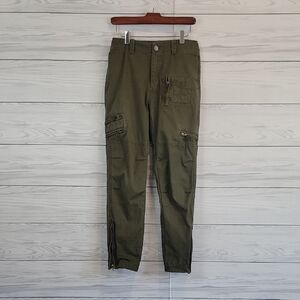 Free Knight Airborne Cargo Pants Olive Green Womens Size Waist 29